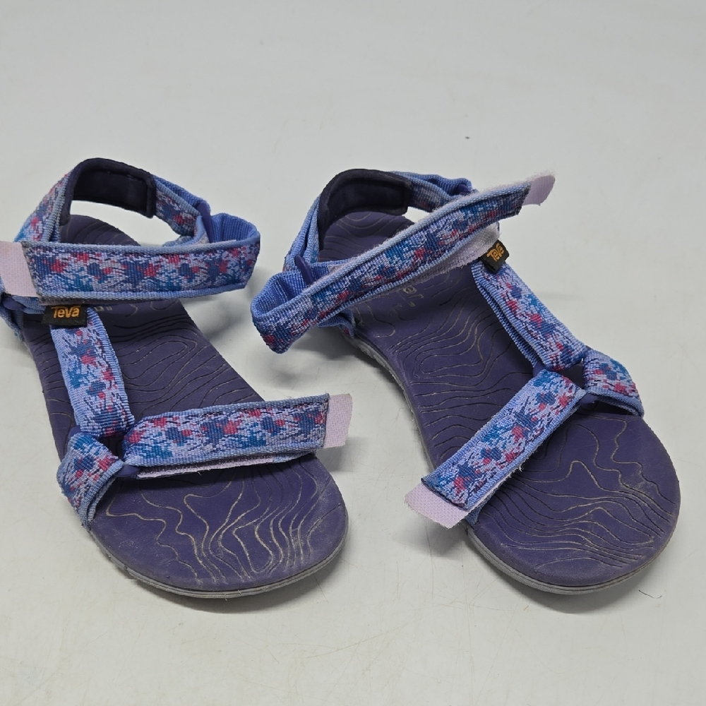 Teva Kids Purple Hurricane 3 Sandals Size 5 EU 37